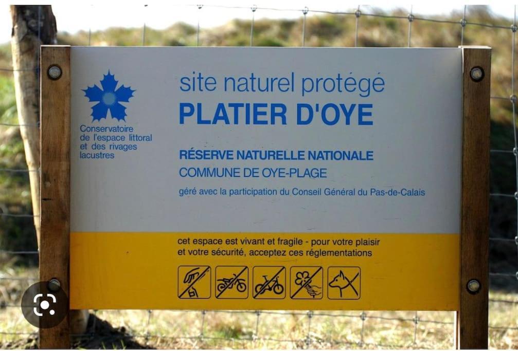 Gite Neuf Proche De La Plage Oye-Plage Extérieur photo