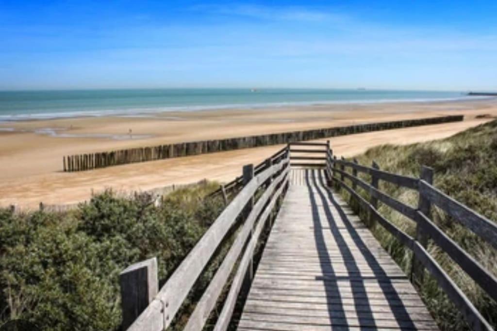 Gite Neuf Proche De La Plage Oye-Plage Extérieur photo